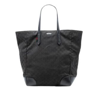 Gucci Pre-owned Tote Bags, female, Black, Size: ONE SIZE Pre-owned Vintage Tote Bag