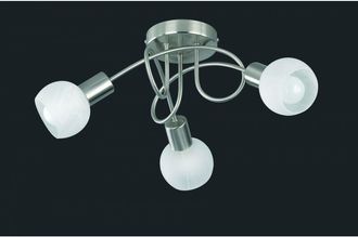 Reality Trio - Foco De Techo Pinwheel 3 Led Antibes N&iacute;quel Iluminaci&oacute;n