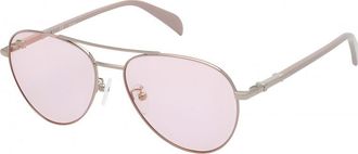Tous Womens STO437-560E59 STO437 56 560E59 Sunglasses - Gold - One Size