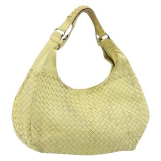 Bottega Veneta Pre-owned Shoulder Bags, female, Yellow, Size: ONE SIZE Pre-owned Vintage Shoulder Bag