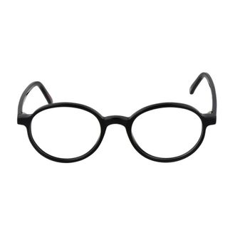 Andy Wolf Glasses, unisex, Black, ONE SIZE, Black Oval Optical Frames