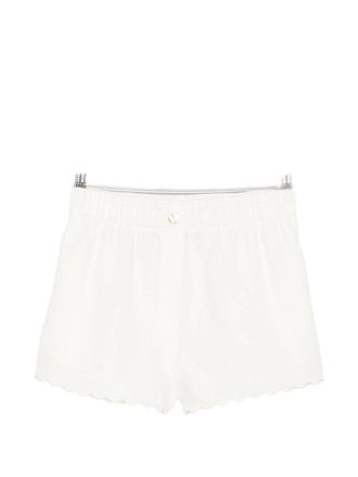 Forte_Forte Shorts Lino Chic Con Ricamo Cappe