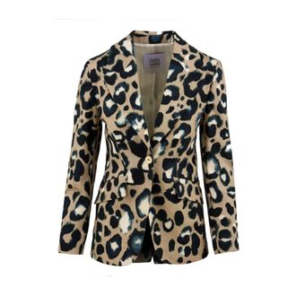 Douuod Blazers, female, Multicolor, S, Painter Style Jackets for Women