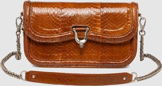 CLARIS VIROT Sac Manon Baguette Cobra Miel