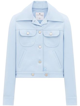Courr&egrave;ges workwear trucker jacket - Blue