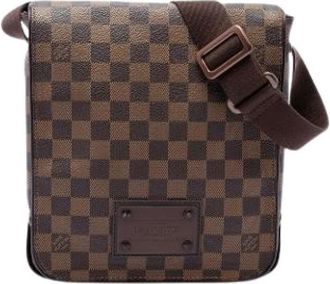 Louis Vuitton Pre-owned Brooklyn PM Cross Body Bag - unisex - Vintage Schoudertas - Bruin - ONE Size - Vintage