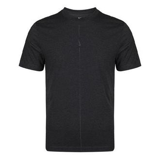 Nike Mens Nike Yoga Dri-FIT Quick Dry Short Sleeve T-Shirt CT6477-010