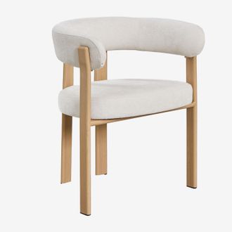 Sklum Set Di 4 Sedie Da Pranzo Con Braccioli Imbottite E In Ferro Jolie Sklum