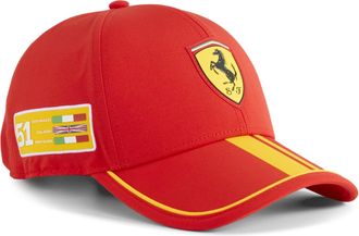 Puma Cappellino da baseball PUMA x SCUDERIA FERRARI HYPERCAR Replica Lemans, Accessori, Rosso, OSFA