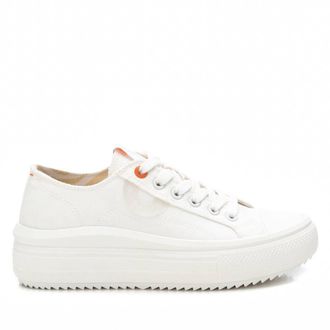 Xti Womens Platform Canvas Sneakers Refresh By Xti