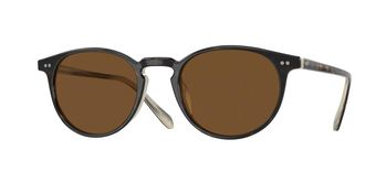 Oliver Peoples OV5004SU Riley Sun Polarized 166657 Mens Sunglasses Black Size 49