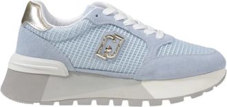 Liu Jo Stijlvolle en comfortabele damessneakers - Dames - Sneakers - Blauw - 40 EU - Leer - Schoenen