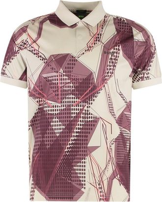 HUGO BOSS Printed Short Sleeve Polo