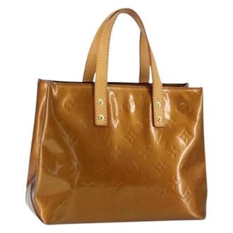 Louis Vuitton Pre-owned Tote Bags, female, Brown, Size: ONE SIZE Pre-owned Vintage Leather Tote Bag