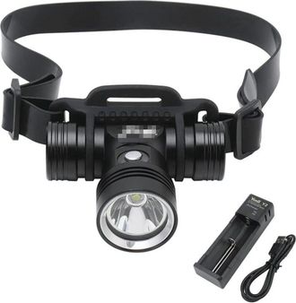 OEM Linterna Frontal Sumergible Recargable Ipx8, Superbrillante, De 1000 L&uacute;menes, Resistente Al Agua, Con 3 Modos De Iluminaci&oacute;n, Sumergible Hasta 60 M, I