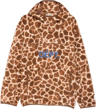 Gallery Dept. Giraffe Print Hoodie - Heren - Hoodies - Veelkleurig - L - Hoodies & sweatvesten