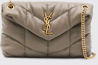 Saint Laurent Borsa Puffer Small in nappa trapuntata chevron