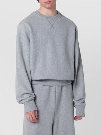 Entire studios crew neck long sleeve knit sweater