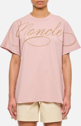Moncler Pink Logo T-shirt