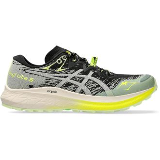 Asics Womens Fuji Lite 5 Trail-Running Shoes Black 6