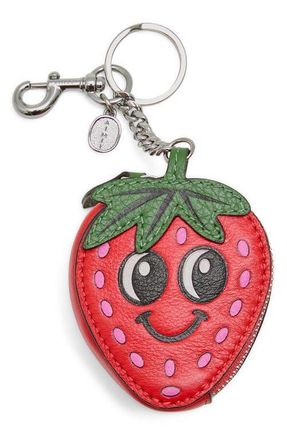 Aim&eacute;e Aussie Strawberry Bag Charm in Red at Nordstrom