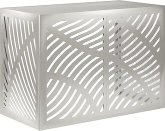 vidaXL Funda Para Aire Acondicionado Plateado 100 X 50 X 70 Cm Vidaxl