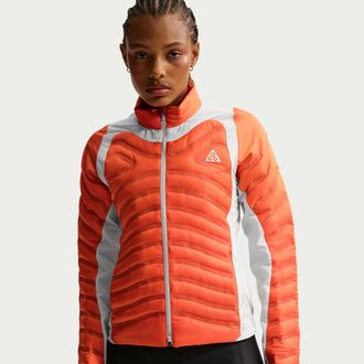 Nike Womens Nike ACG Lava Loft Therma-FIT Trail Running Jacket in Orange | IO9134-819
