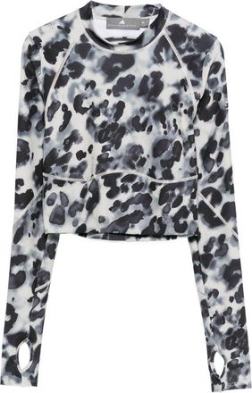 adidas by Stella McCartney Adidas By Stella McCartney T-Shirt mit offenem R&uuml;cken