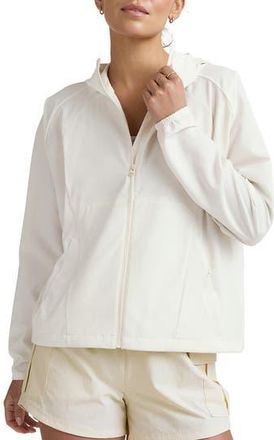 Beyond Yoga Cross Country Packable Jacket in Dove at Nordstrom Rack, Size X-Large