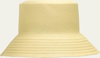 Barbisio Becky Straw Bucket Hat