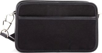 Gucci Camera Bag Jumbo GG canvas kleine crossbodytas - Zwart