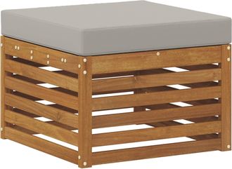 vidaXL Reposapi&eacute;s De Exterior Madera De Acacia S&oacute;lida Natural Vidaxl