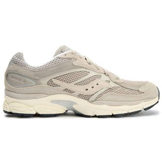 Saucony Mens Progrid Omni 9 Trainers - Grey Suede - Size UK 10