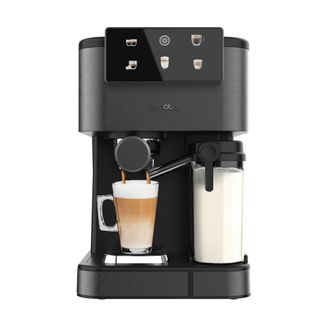 Cecotec Cecotec Cafetera Express Semiautom&aacute;tica Power Espresso Coldbrew Latte Oscuro. 1350w, 20 Bares, Fr&iacute;o, Templado O Caliente