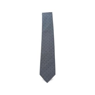 Barba Klassieke 7.5 Das - Heren - Accessoires - Blauw - Maat: ONE Size Zijde