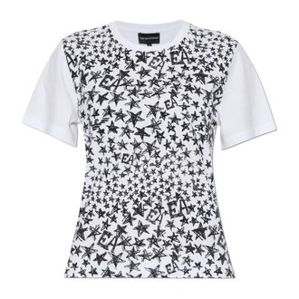 Emporio Armani Mujer, Camisetas, Blanco, Talla: M