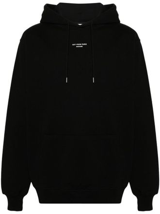 Dr&ocirc;le de Monsieur Black Slogan Classique Le Hoodie