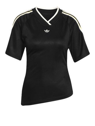 adidas Originals Rouched Foot Tee Nero