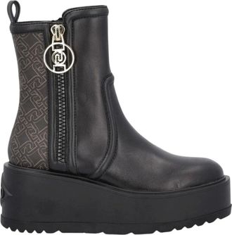 Liu Jo Carol 24 Enkellaarsjes - Dames - Schoenen - Zwart - Maat: 41 EU Leer
