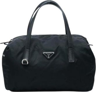 Prada Pre-owned Weekend Bags, female, Black, Size: ONE SIZE Pre-owned Vintage Weekend Bag