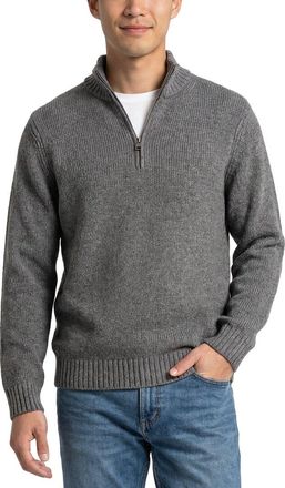 Vince Wool & Cashmere-Blend 1/4-Zip Sweater