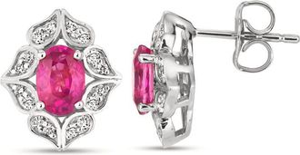 Le Vian Passion Ruby Earrings set in 14K Vanilla Gold