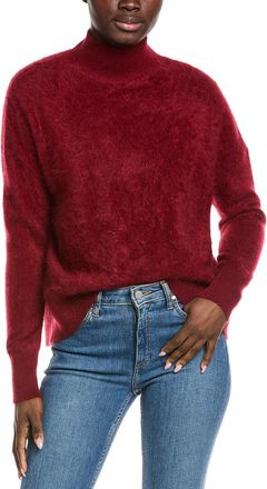 Alice & Olivia Alice + Olivia Barbra Turtleneck Cashmere-Blend Easy Pullover