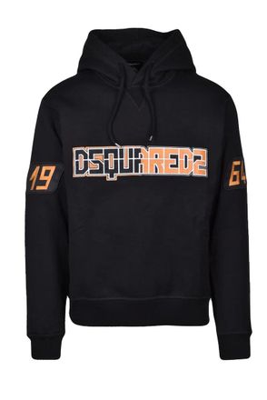 Dsquared2 Cotton Hoodie - Black