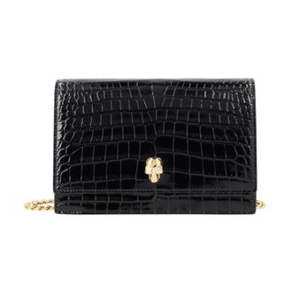 Alexander McQueen Alexander McQueen, Cross Body Bags, female, Black, Size: ONE SIZE Small Skull Bag
