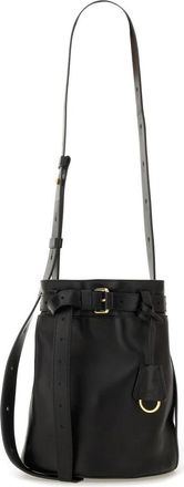 Moschino Tie Me Bucket Bag - Dames - Schoudertassen - Zwart - ONE Size - Tassen