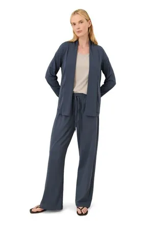 Pact Cool Stretch Lounge Pant Made With Organic Cotton in Steel Blue at Nordstrom, Size Xx-Large