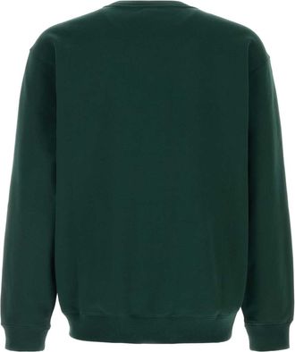 Gucci Mens Cotton Sweatshirt Green Sweater