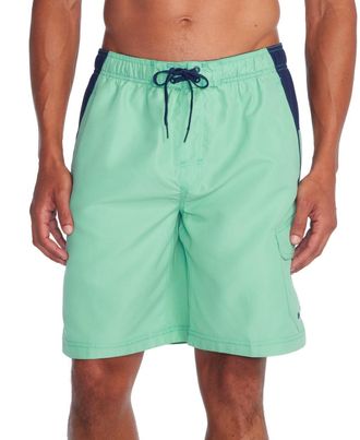 Speedo Marina Sport VaporPLUS Swim Trunks Mens 9 Drawstring FTS977