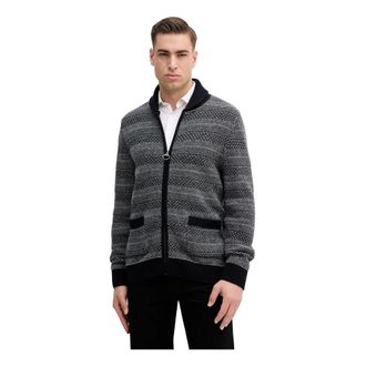 Barbour Truien & Vesten, Heren, Blauw, S, Wol, Helmsley Cardigan